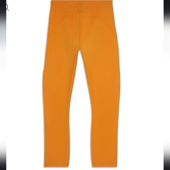 NWT Lululemon InStill HR 23" Cropped Autumn OrangeLeggings size 6 - Picture 1 of 8